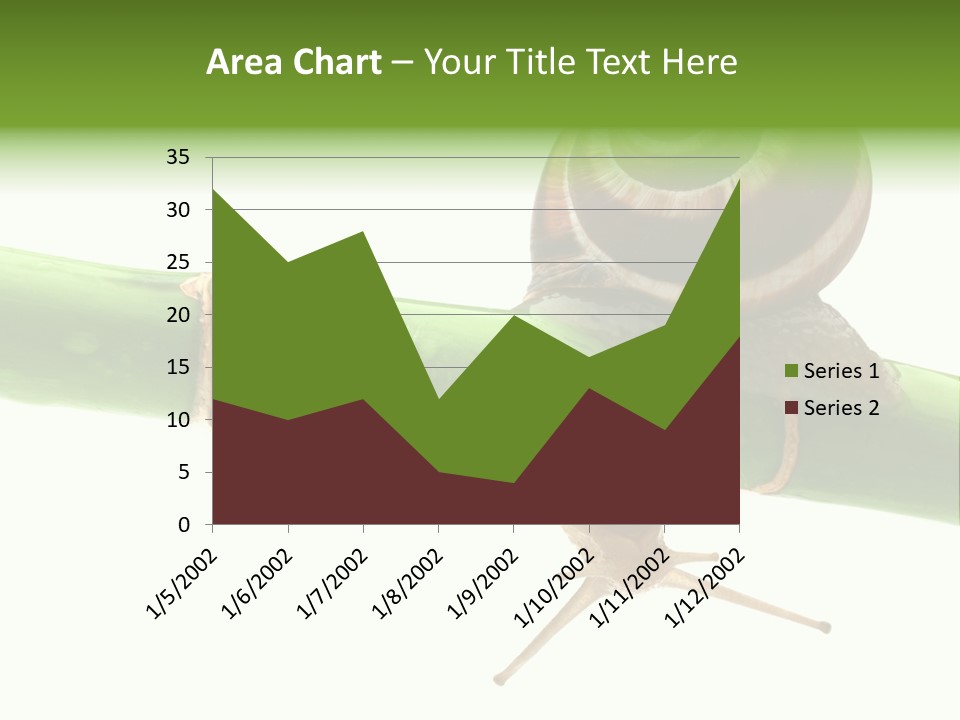 Snail Slowness Shell PowerPoint Template