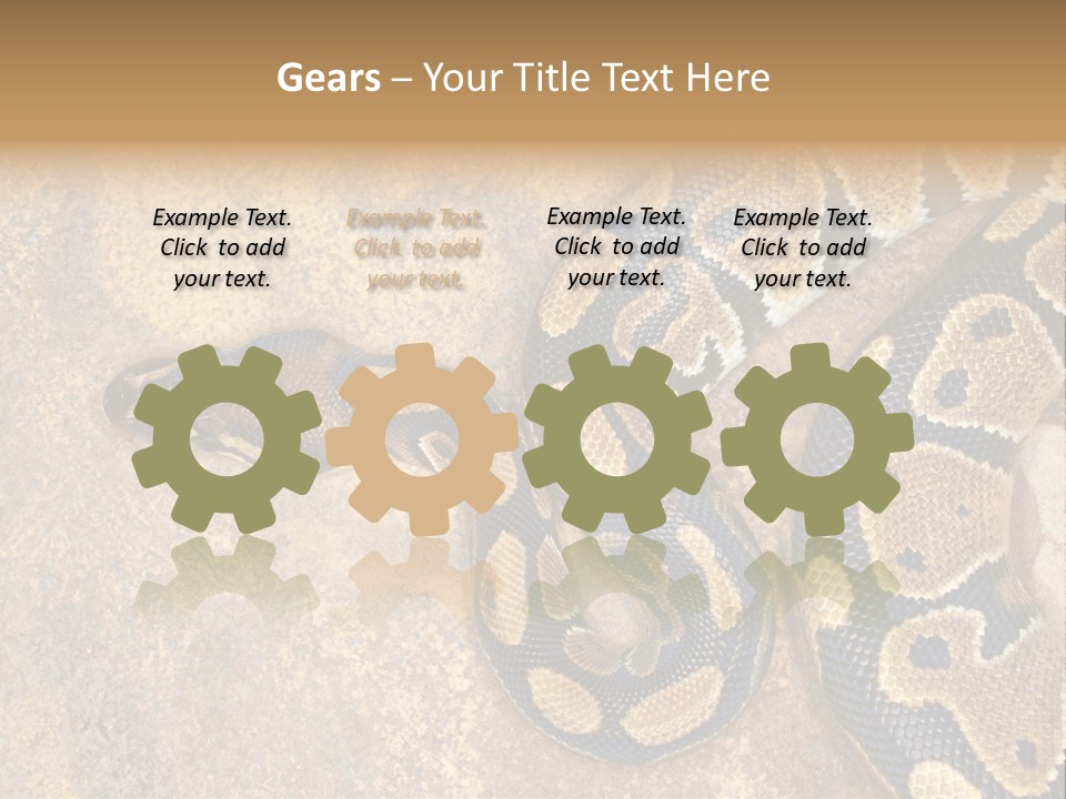 Black Nature Beige PowerPoint Template