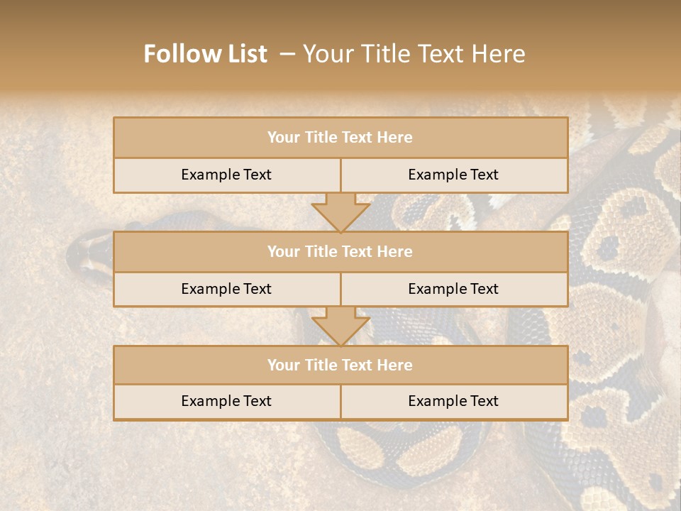 Black Nature Beige PowerPoint Template