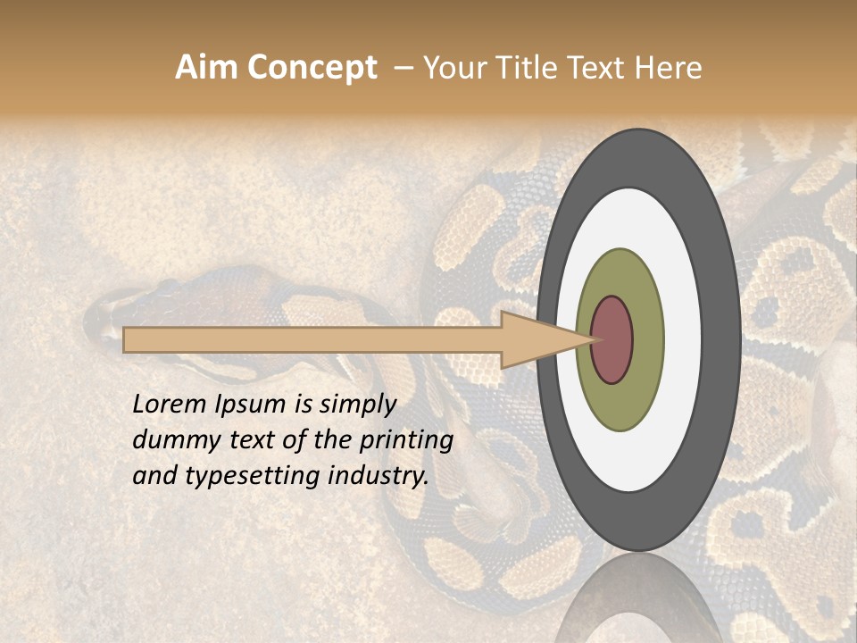 Black Nature Beige PowerPoint Template