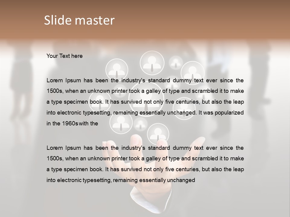 Young Lips Hungry PowerPoint Template