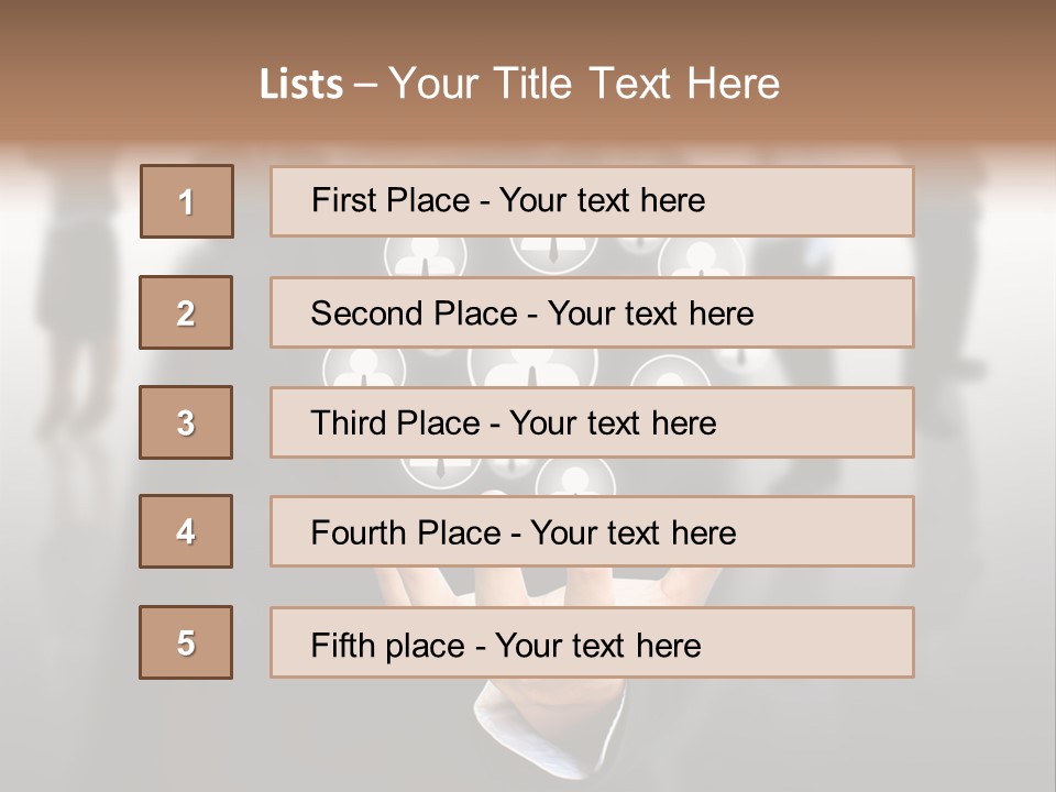 Young Lips Hungry PowerPoint Template