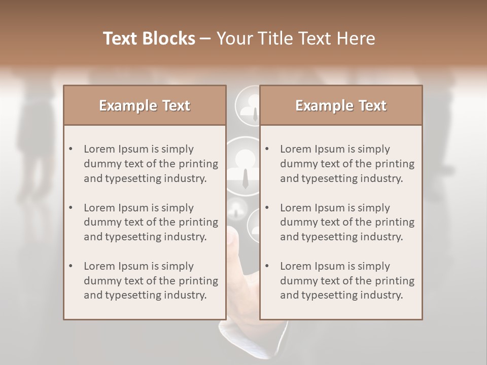 Young Lips Hungry PowerPoint Template