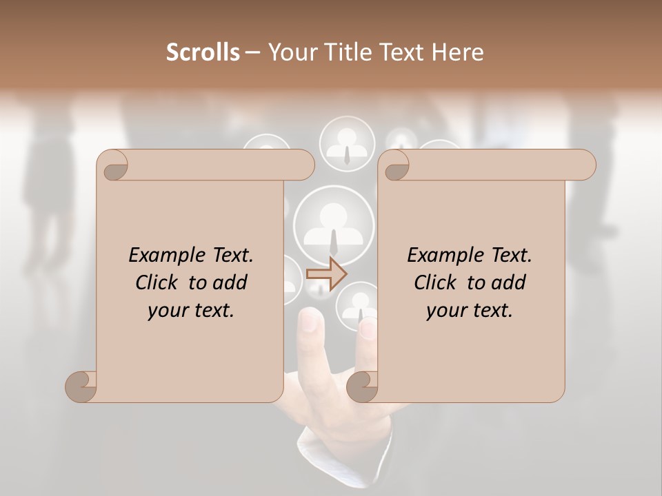 Young Lips Hungry PowerPoint Template