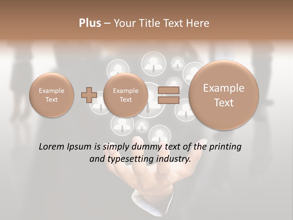 Young Lips Hungry PowerPoint Template