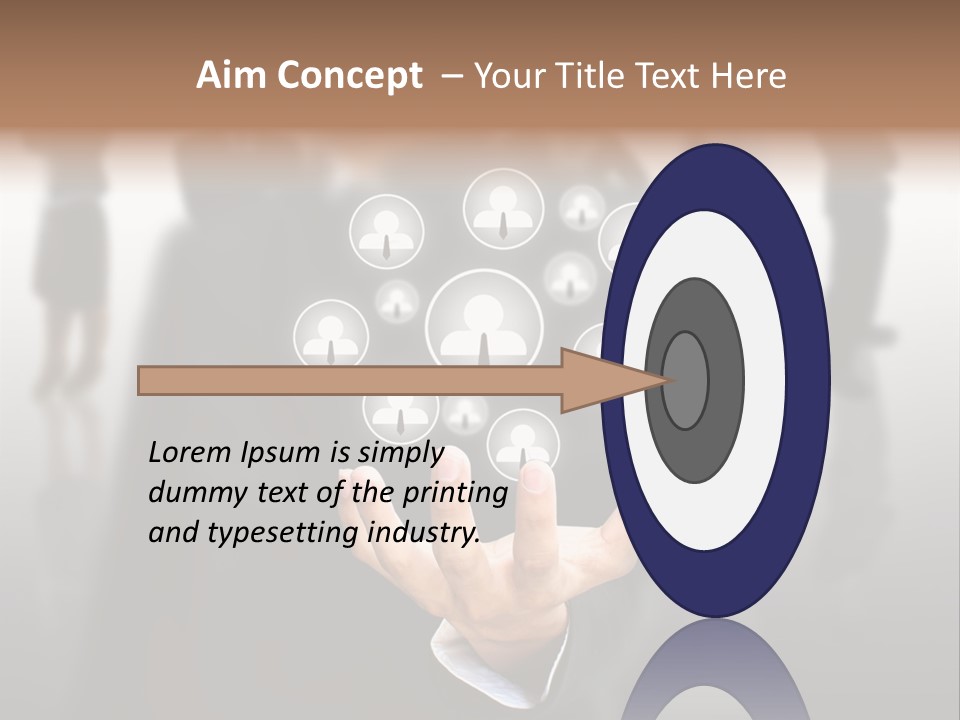 Young Lips Hungry PowerPoint Template