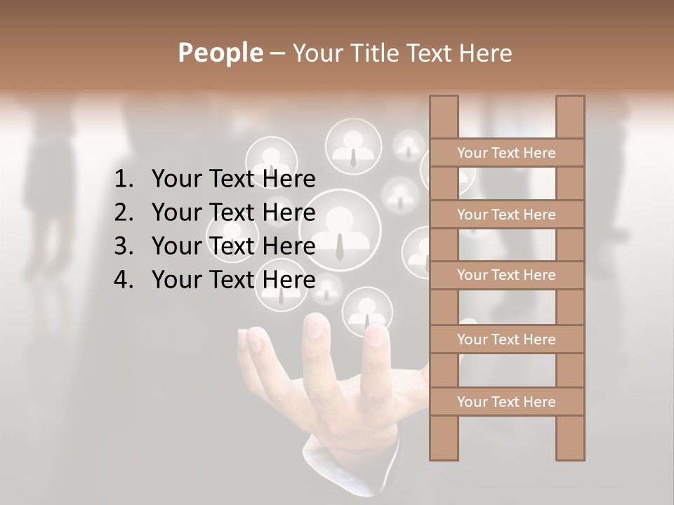 Young Lips Hungry PowerPoint Template