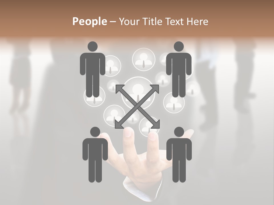 Young Lips Hungry PowerPoint Template