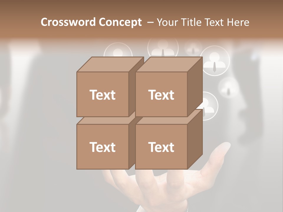 Fingerprint Community Human PowerPoint Template