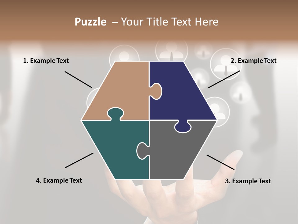 Fingerprint Community Human PowerPoint Template