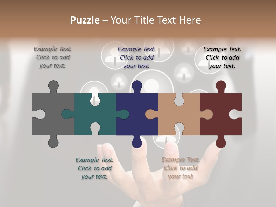 Fingerprint Community Human PowerPoint Template