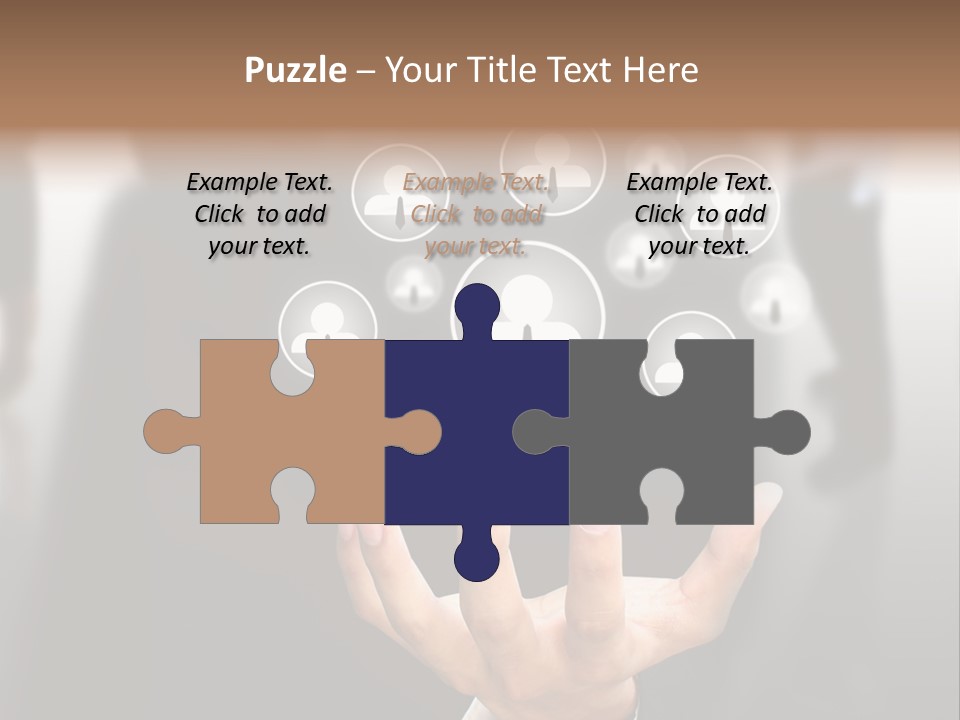 Fingerprint Community Human PowerPoint Template