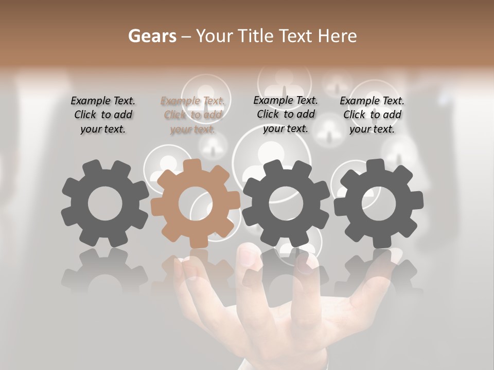 Fingerprint Community Human PowerPoint Template