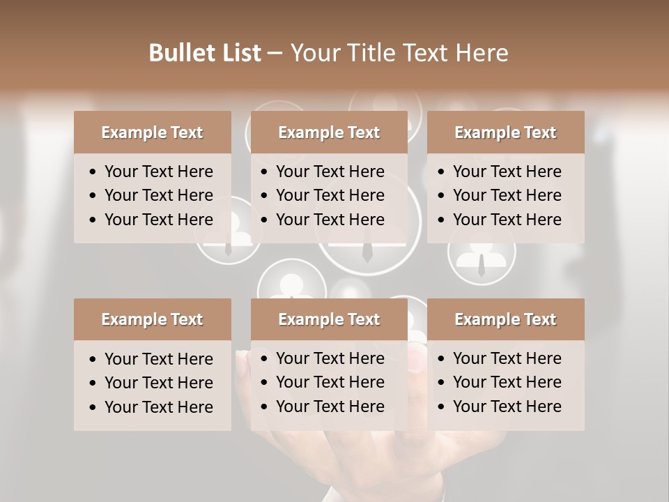 Fingerprint Community Human PowerPoint Template