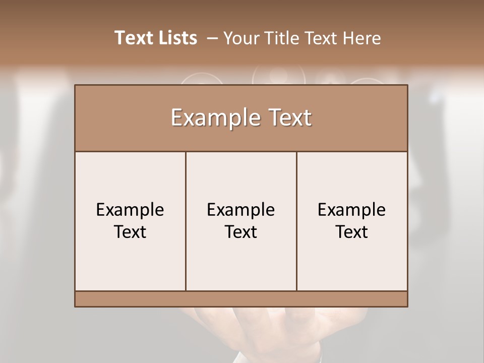 Fingerprint Community Human PowerPoint Template