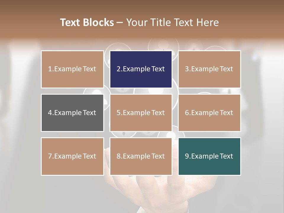 Fingerprint Community Human PowerPoint Template