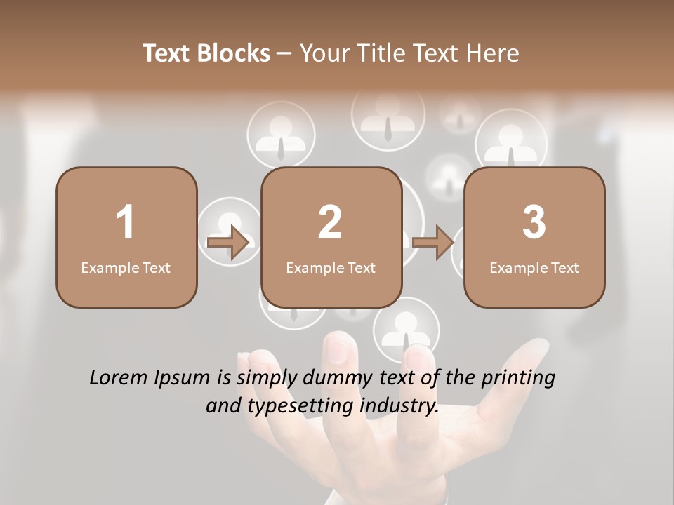 Fingerprint Community Human PowerPoint Template