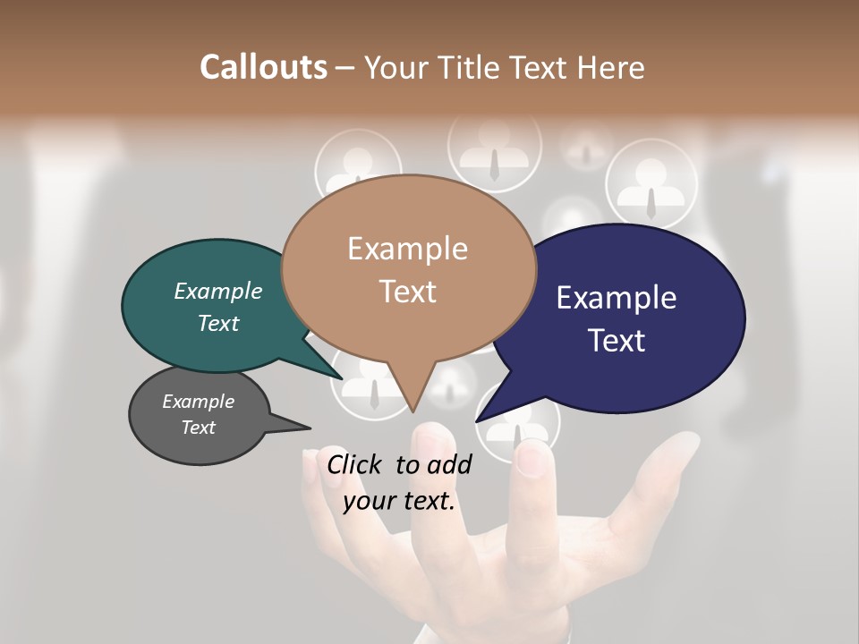 Fingerprint Community Human PowerPoint Template