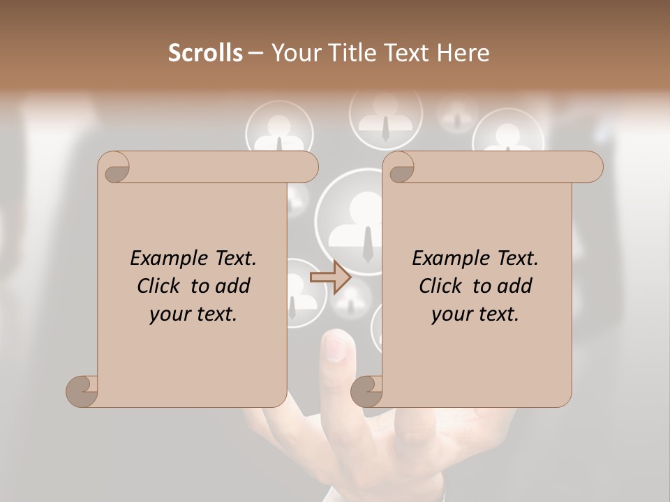 Fingerprint Community Human PowerPoint Template