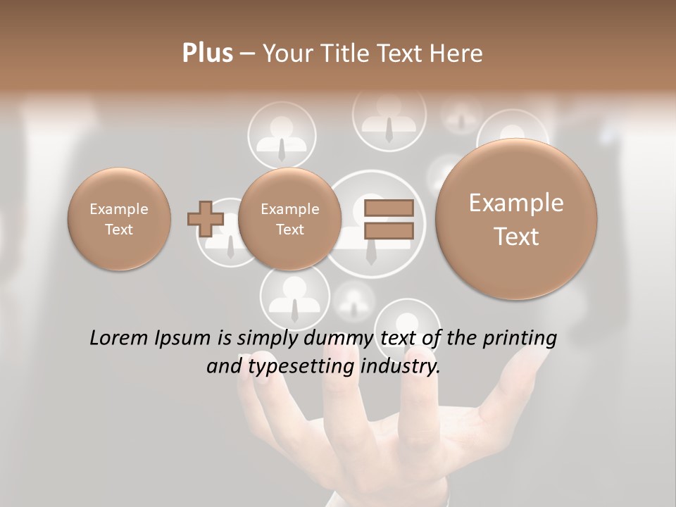 Fingerprint Community Human PowerPoint Template