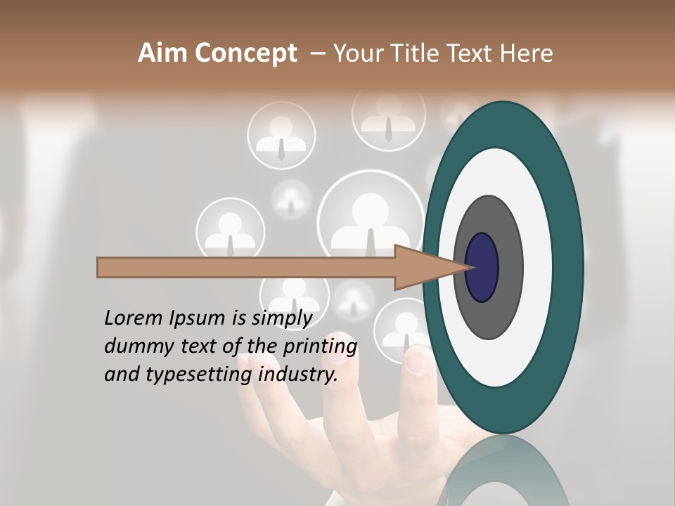 Fingerprint Community Human PowerPoint Template