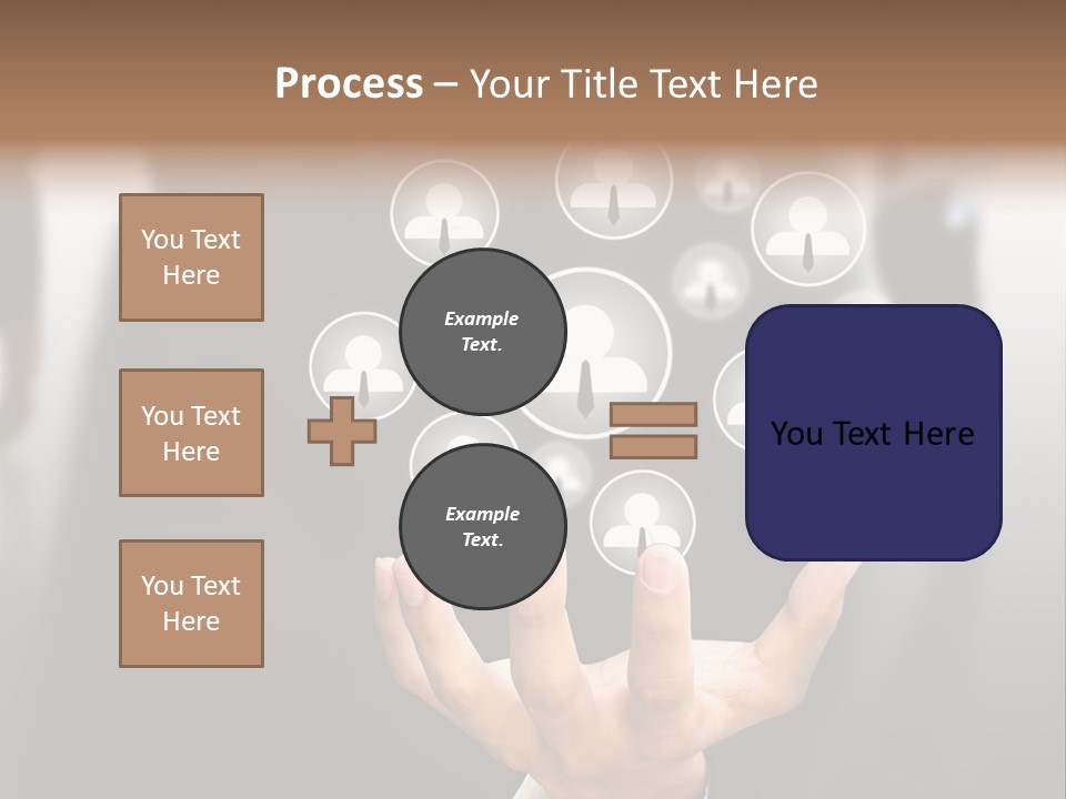 Fingerprint Community Human PowerPoint Template