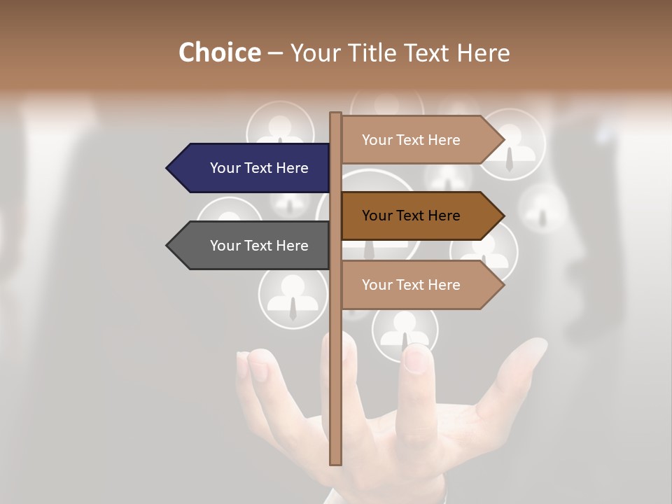 Fingerprint Community Human PowerPoint Template