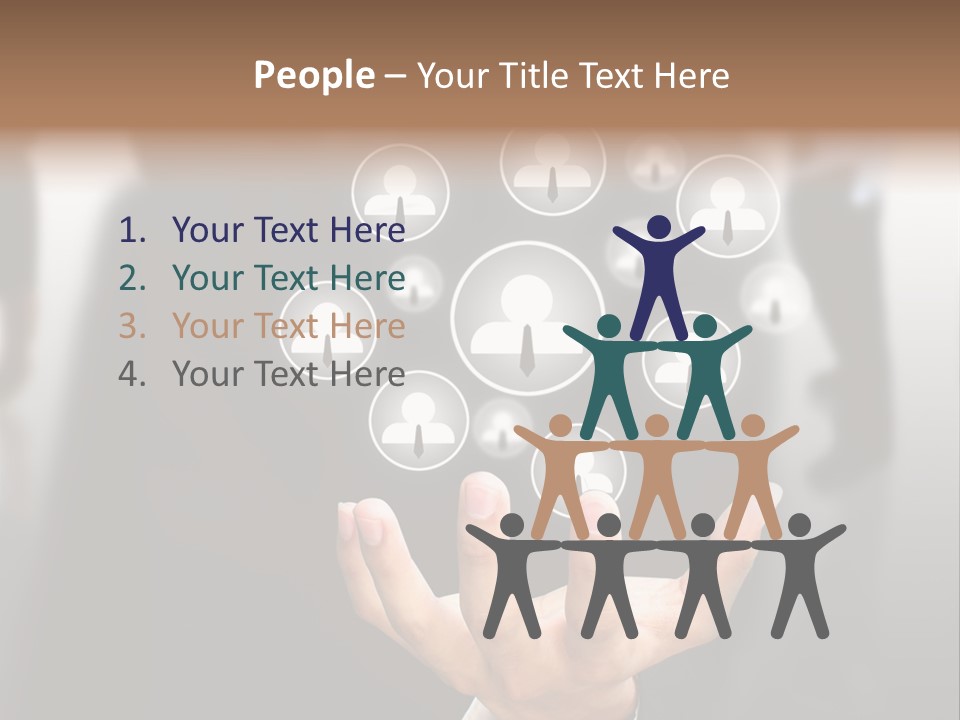 Fingerprint Community Human PowerPoint Template