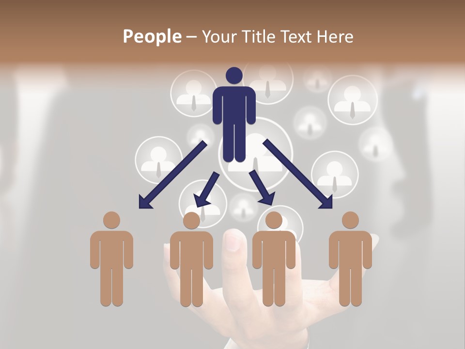 Fingerprint Community Human PowerPoint Template