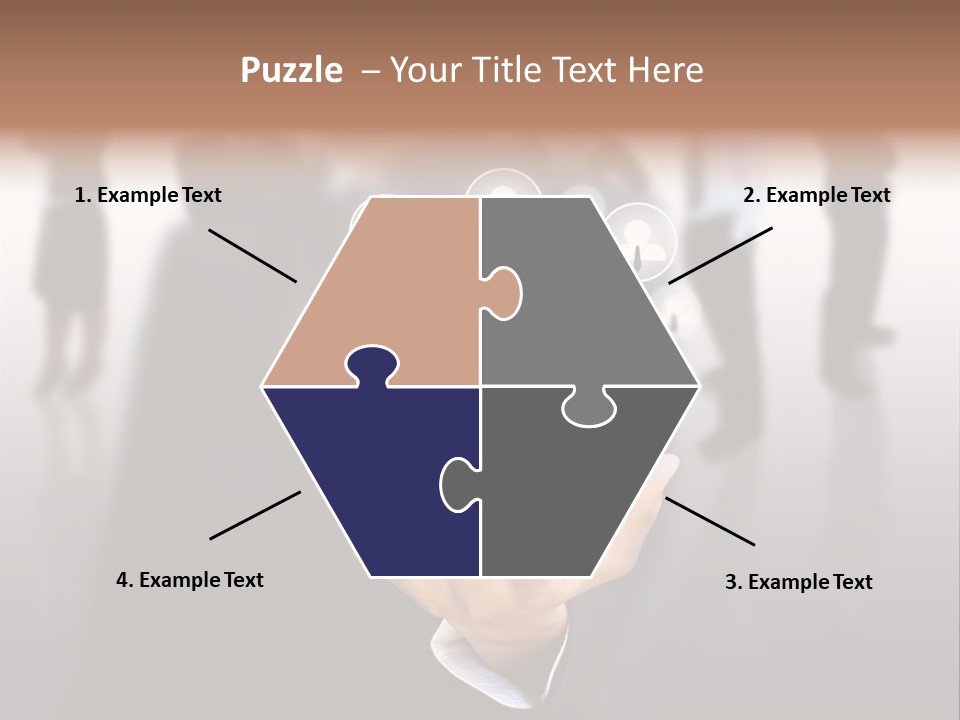 Suit Like Hold PowerPoint Template