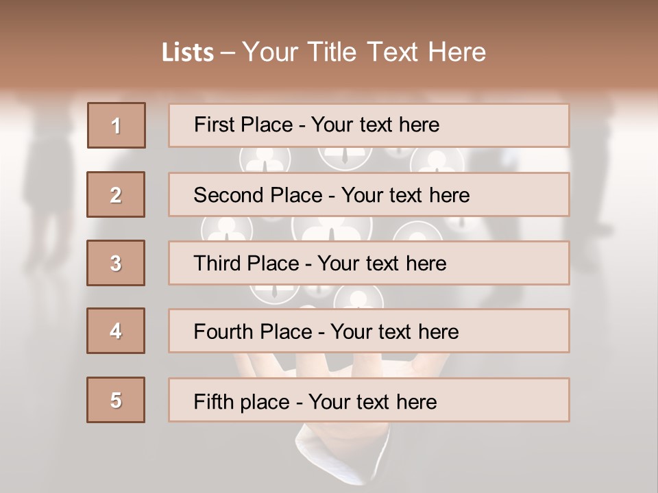 Suit Like Hold PowerPoint Template