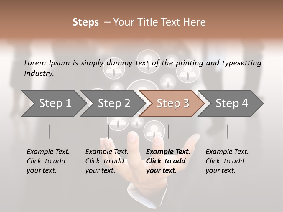 Suit Like Hold PowerPoint Template