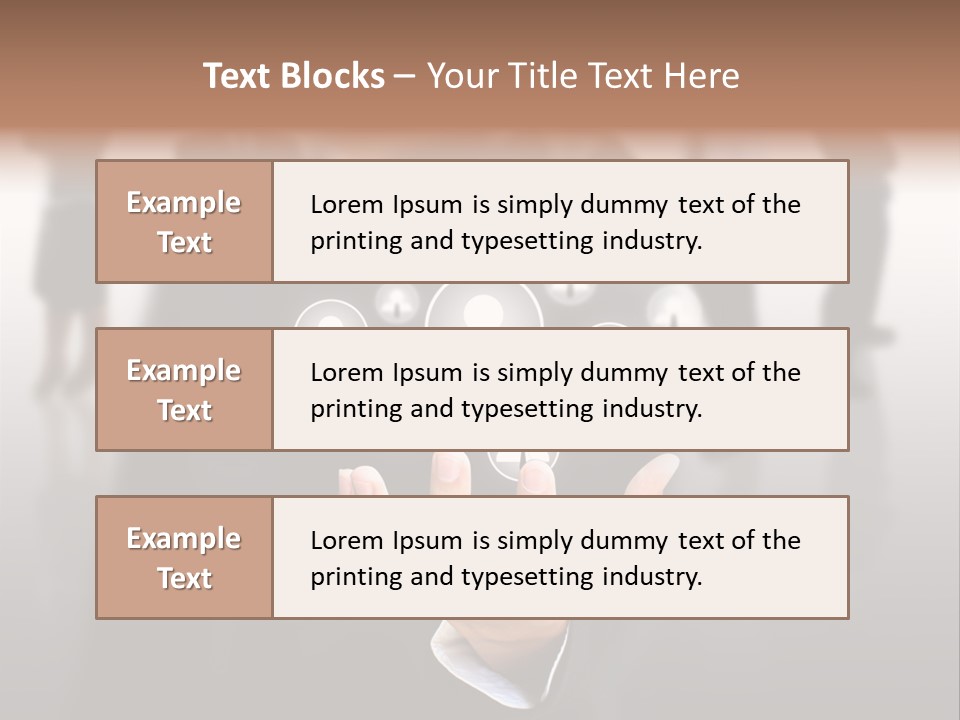 Suit Like Hold PowerPoint Template