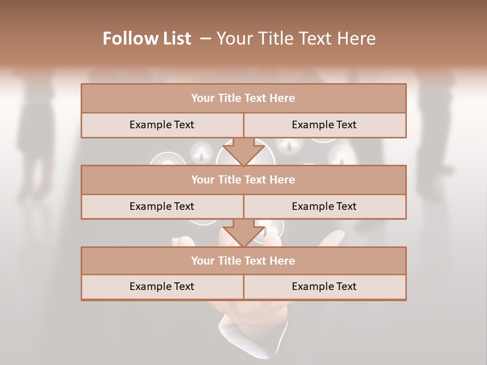 Suit Like Hold PowerPoint Template