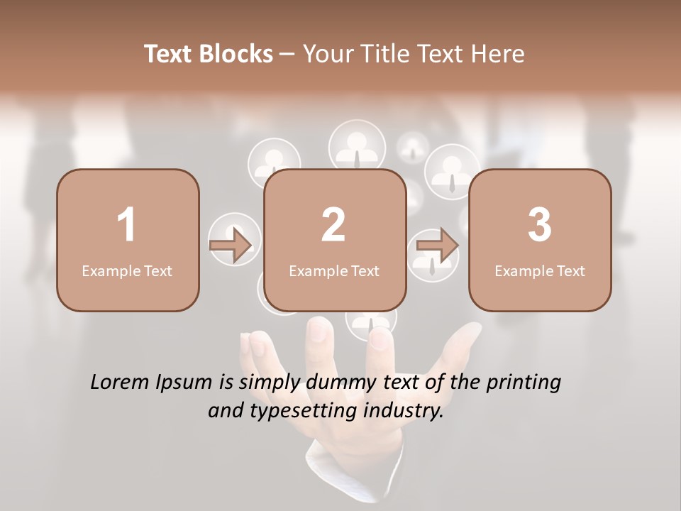Suit Like Hold PowerPoint Template