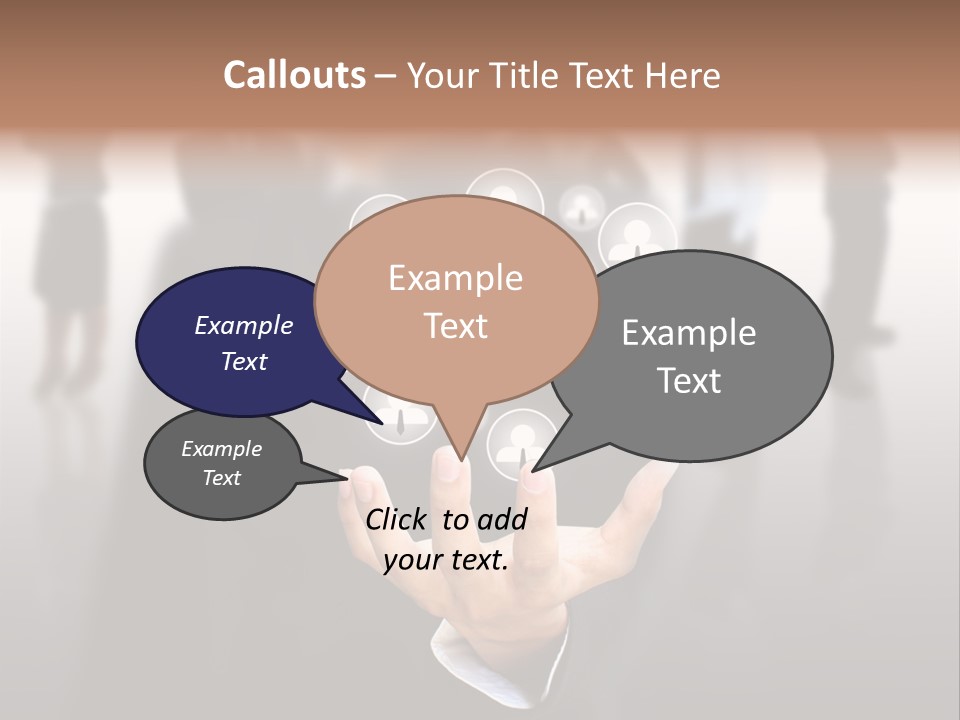 Suit Like Hold PowerPoint Template