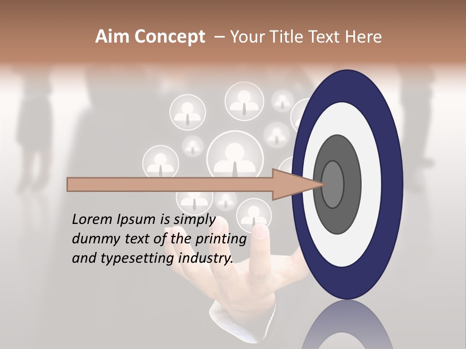 Suit Like Hold PowerPoint Template