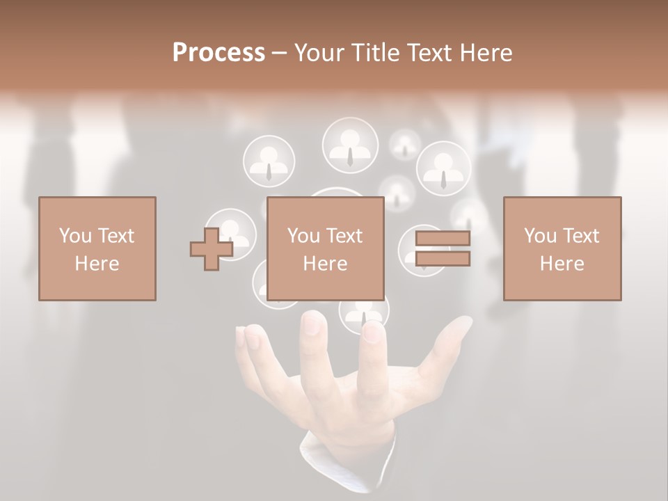Suit Like Hold PowerPoint Template