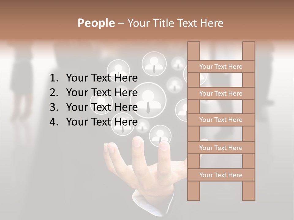 Suit Like Hold PowerPoint Template