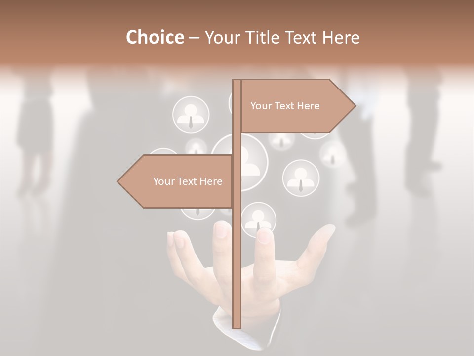 Suit Like Hold PowerPoint Template