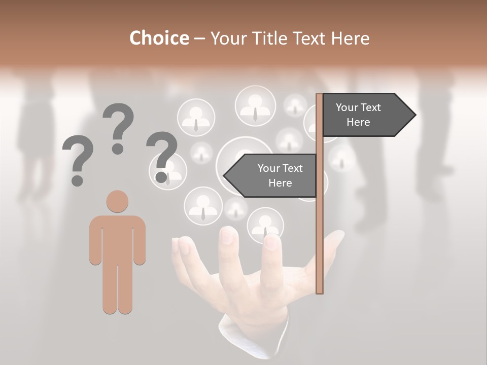 Suit Like Hold PowerPoint Template