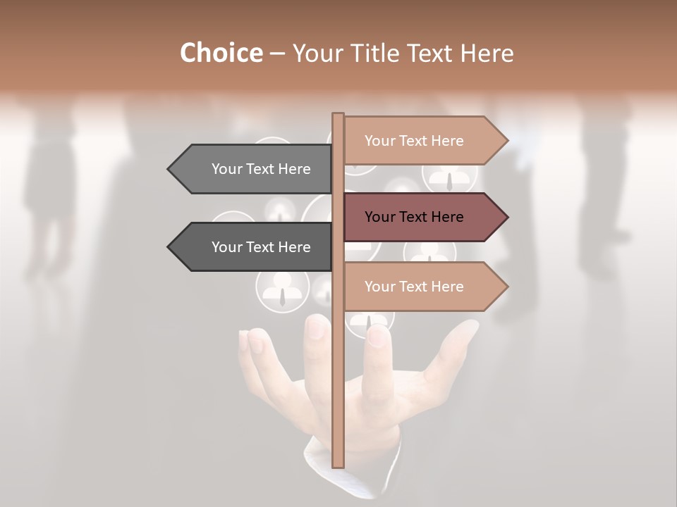 Suit Like Hold PowerPoint Template