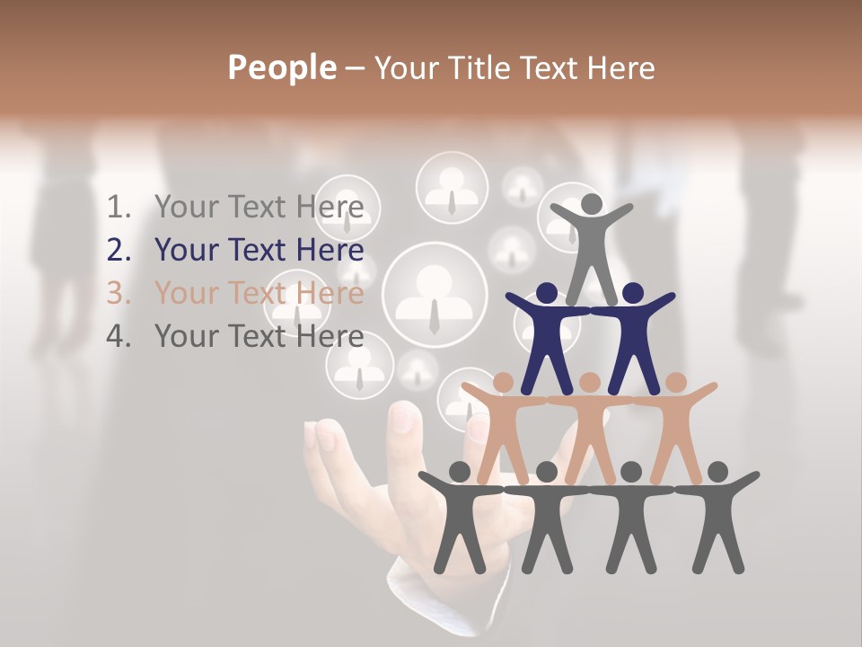 Suit Like Hold PowerPoint Template