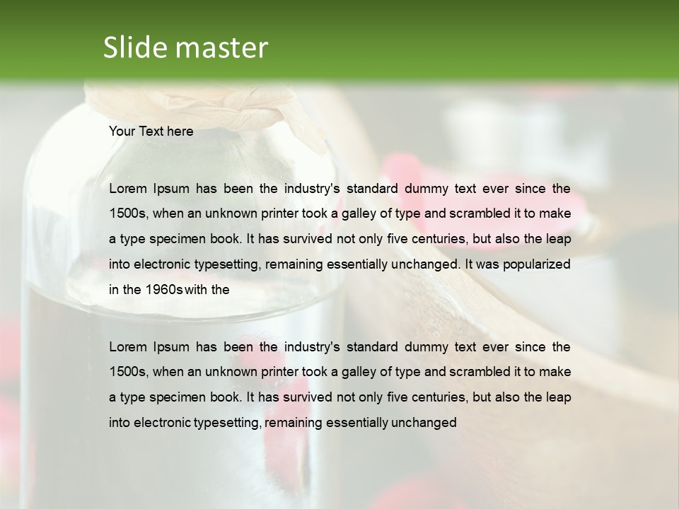 Zen Care Organic PowerPoint Template