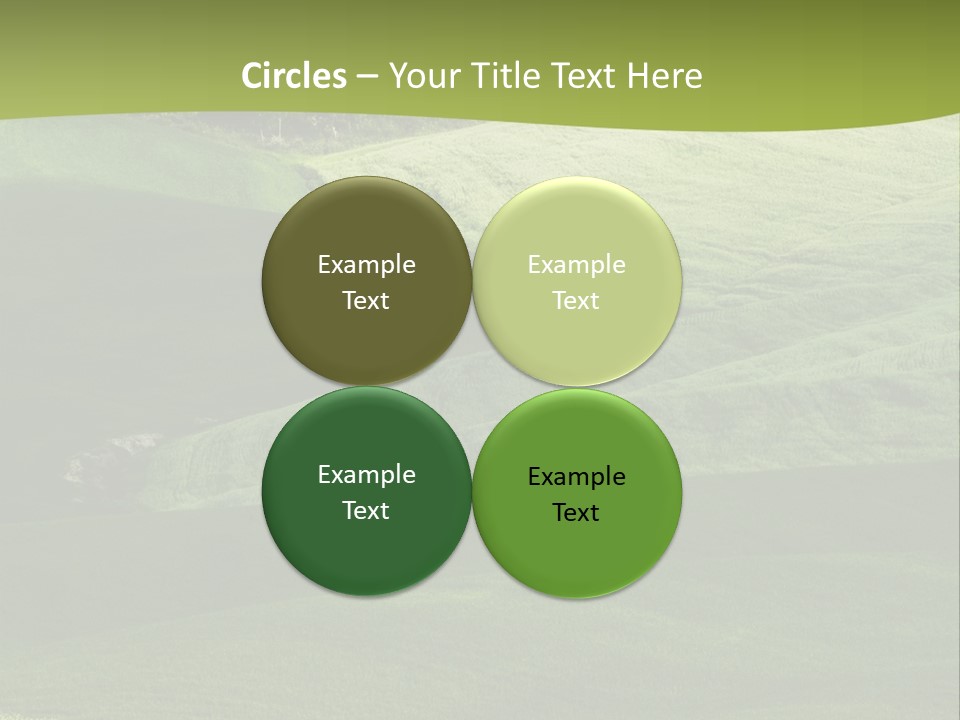 Relax Cloud Plant PowerPoint Template