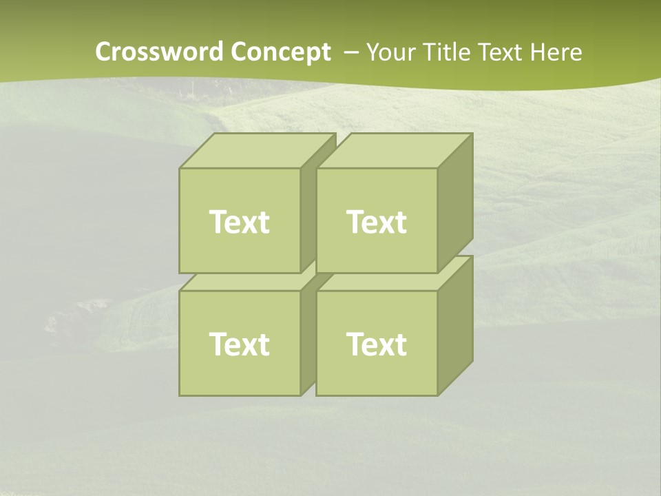 Relax Cloud Plant PowerPoint Template