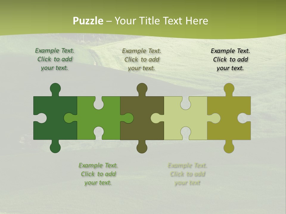 Relax Cloud Plant PowerPoint Template
