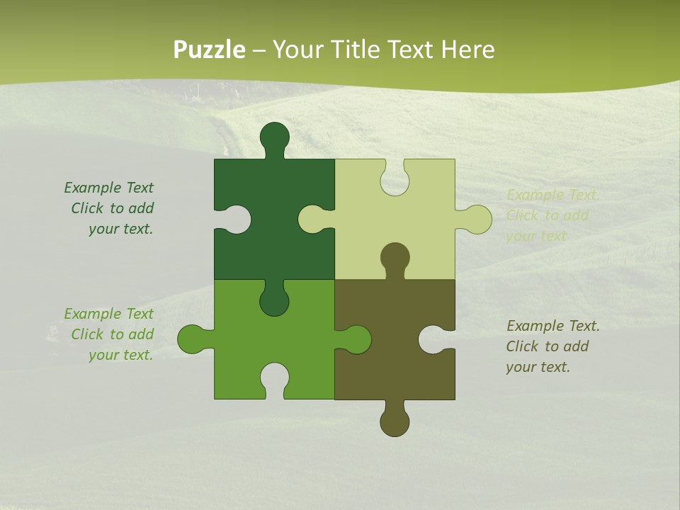 Relax Cloud Plant PowerPoint Template