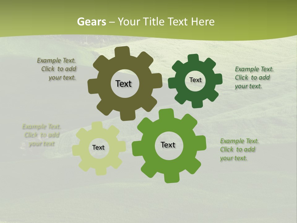 Relax Cloud Plant PowerPoint Template