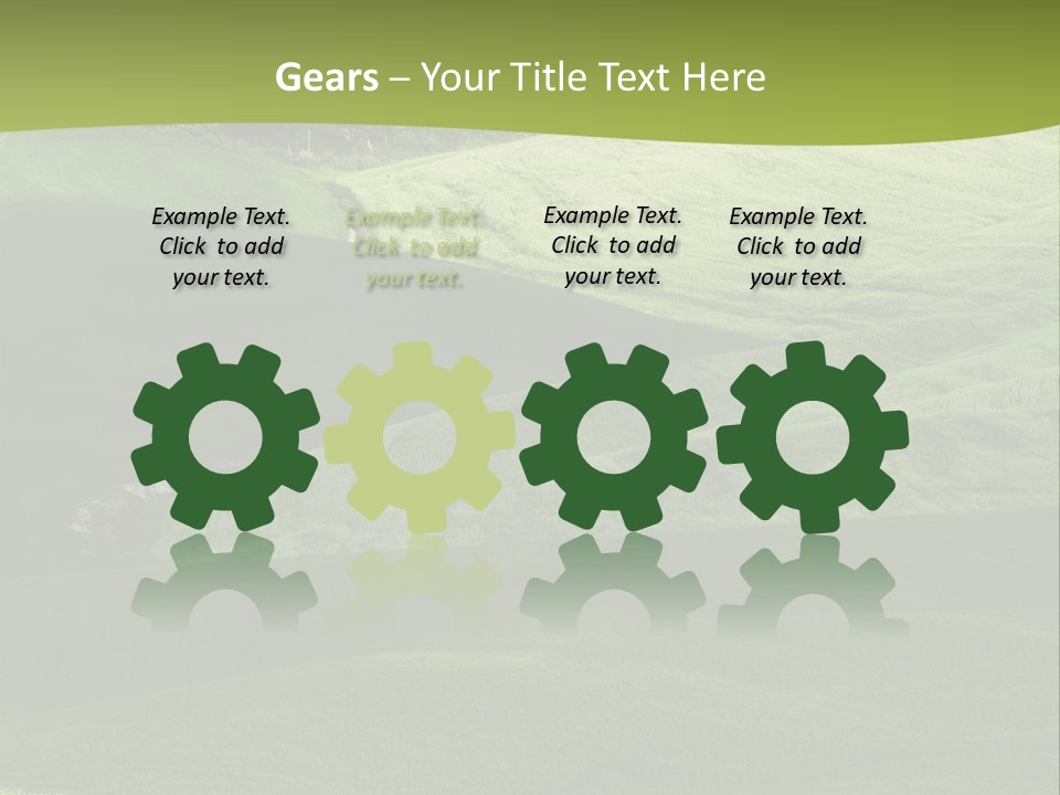 Relax Cloud Plant PowerPoint Template